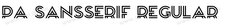 PA SansSerif Regular字体转换